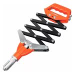 Remachadora Tipo Acordeon 5 Boquillas Con Llave Truper COD: 17962