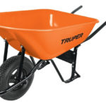 Carretilla 8 ft, 118 LTS llanta neumática reforzada 16" Truper (11249)