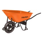 Carretilla 8 ft (118 L), Bastidor Tubular TRUPER, COD. 100177