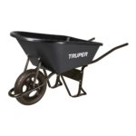 Carretilla Concha Plástica, Bastidor Tubular. TRUPER, COD. 100178