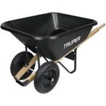 Carretilla Concha Plástica 8ft (175 Lts) Bastidores de Madera, TRUPER, COD 19810