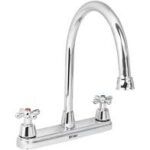 Mezcladora 8" para Fregadero, Manerales de Cruceta, Foset Basic Aqua, 49686