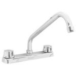 Mezcladora 8" para Fregadero, Cuello Largo, Foset Basic 49239