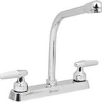 Mezcladora 8" para Fregadero, Cuello Tipo Cobra, Foset Basic 49180