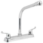 Mezcladora Plástica 8" para Fregadero, Cuello Tipo Cobra, Foset Basic ABS, 45516