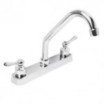 Mezcladora Plástica 8" Para Fregadero, Cuello Corto, Foset Basic ABS, 45514