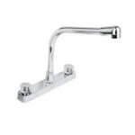 Mezcladora Plástica 8" para Fregadero, Cuello Tipo Cobra, Foset Basic ABS 45517