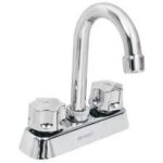 Mezcladora 4" para Lavabo, Cuello tipo Bar, Foset 49213