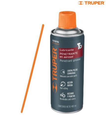 Lubricante penetrante en Aerosol -Truper Código: 101976