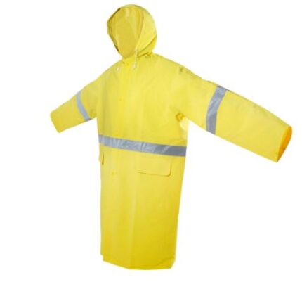 Gabardina impermeable con cintas reflejantes G- Surtek(137613)