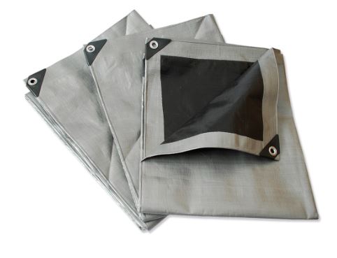 Lona reforzada color gris 3 x4 m- Lock (LR3X4)