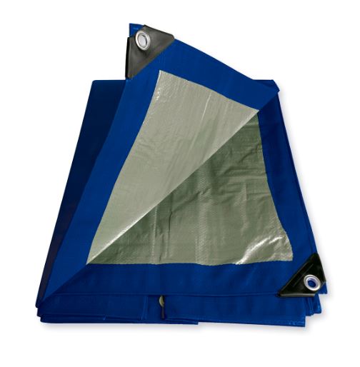Lona de polietileno color azul 4.26 x 5.48 m- Surtek (LE14X18)
