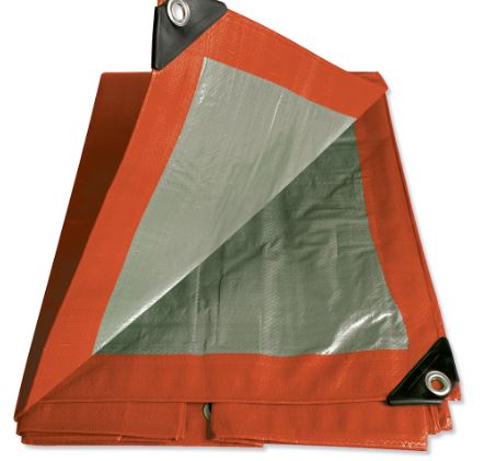 Lona de polietileno color rojo 2 x 3 m- Surtek (LEM2X3R)